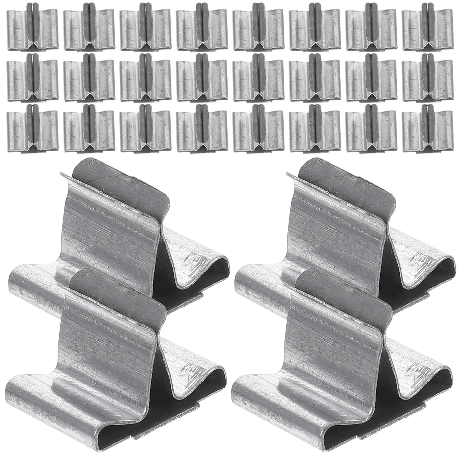 

100Pcs Wick Metal Clips Holder Bases for Making DIY Accessories Clips for Candles
