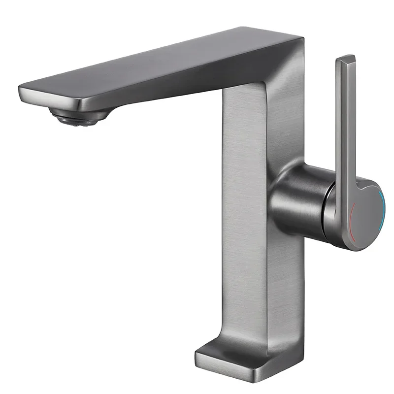 

All-copper hot and cold dual-control washbasin faucet, hotel bathroom cabinet washbasin hot and cold faucet