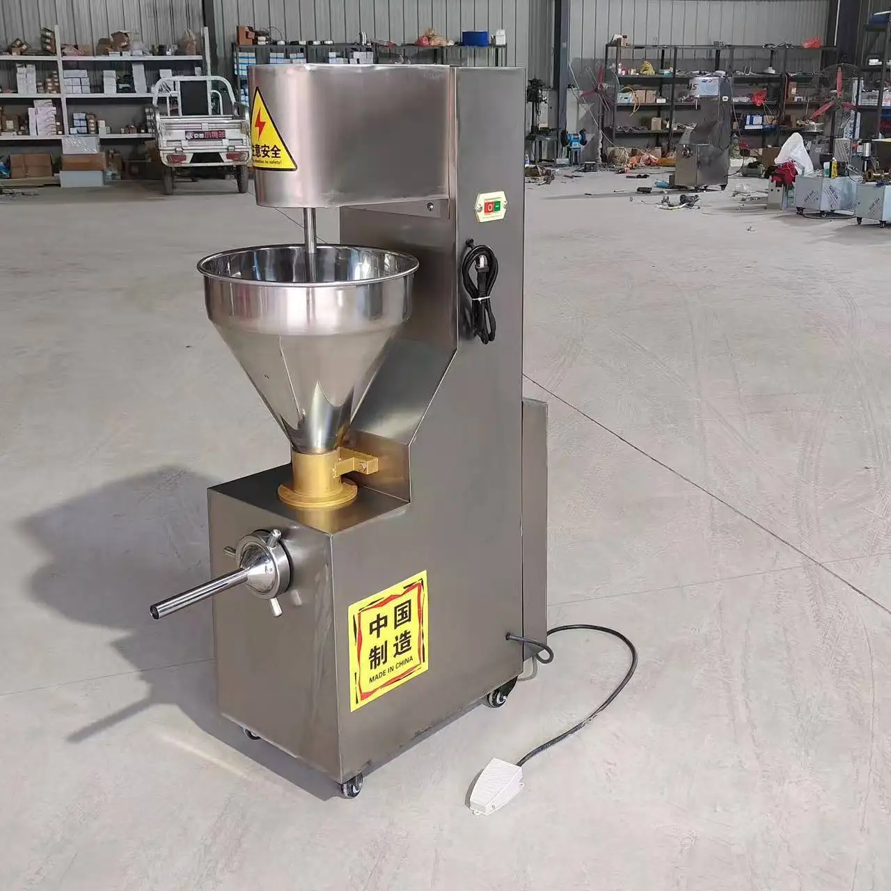 Sausage Filler Filling Ham Sausage Stuffing Machine Chorizos Making Hot Dog Sausage Maker Machine