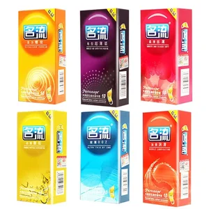 Persönlichkeit 60 PCs Ultra dünne Kondome Partikel Spike Spike intime geschmierte Sexualprodukt -Verhütung für Männer für Männer 10 Hauptverkaufskondombier - №10