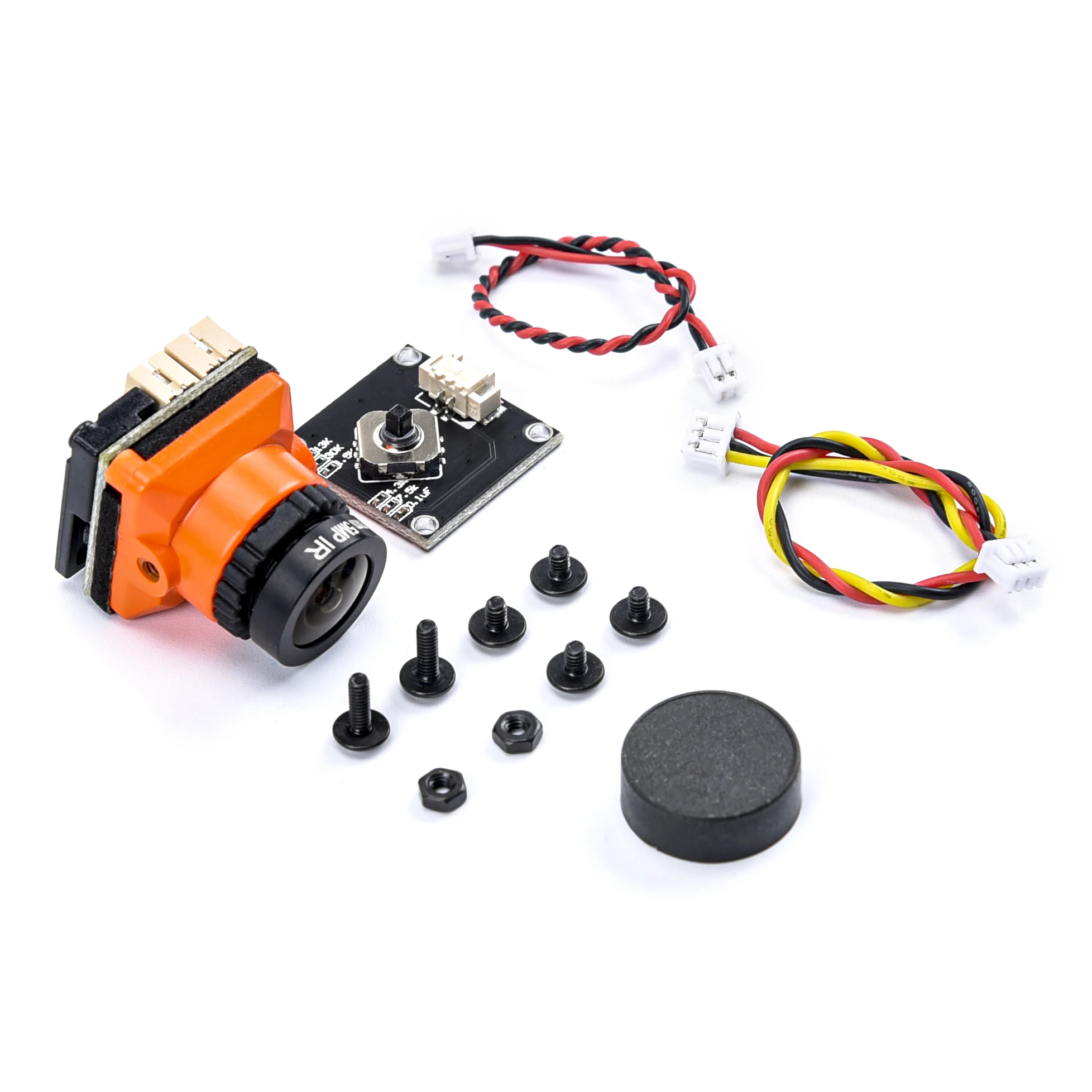 1/3 CMOS 1500TVL B19 Mini FPV Camera 2.1mm Lens Power 5V-30V PAL / NTSC With OSD Internal Adjustable For RC FPV Racing Drone