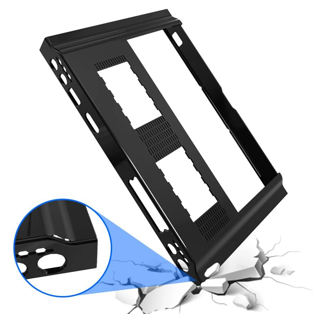 Protective Case PC Anti-Scratch Monitor Protector Case Non-Slip with 4 Thumb Grip Caps for Lenovo Legion Go 8.8inch Accessories