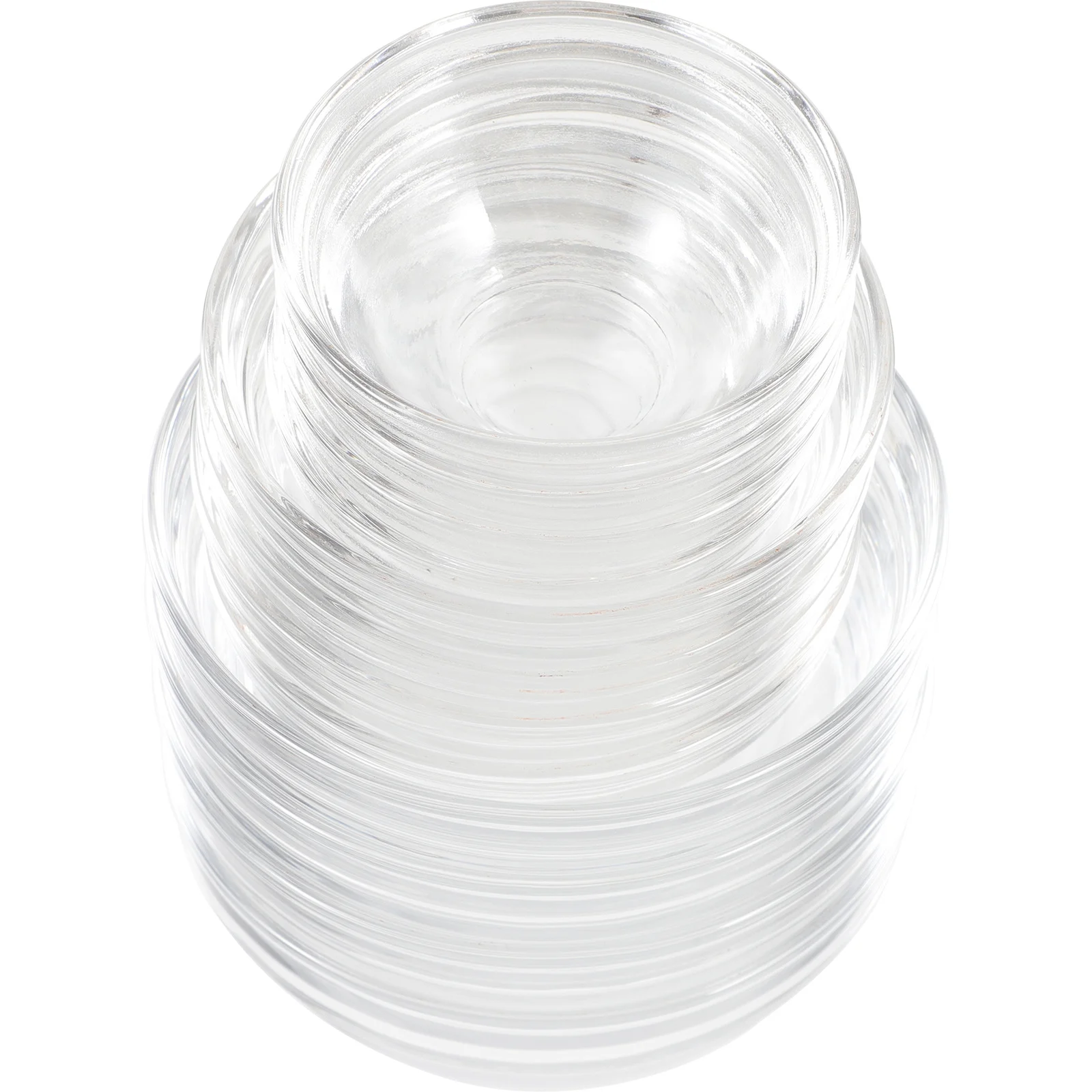 

12Pcs Decorative Noodle Bowls Glass Food Bowls Multipurpose Kitchen Home Use Easy Clean Stable Quality Decorative Noodle Bowl