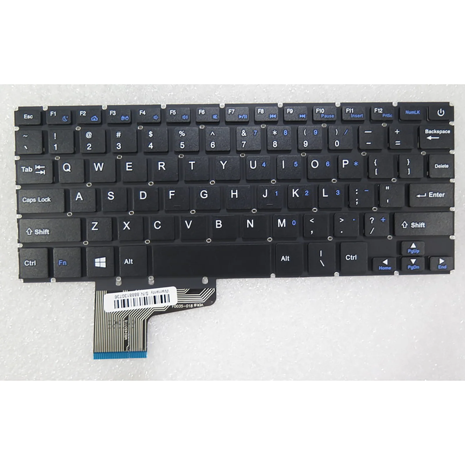 

Клавиатура США для PN YXT-NB94-08 MB2455012 F0035-012 245-5-01 YJ-1036 CM1177 CK