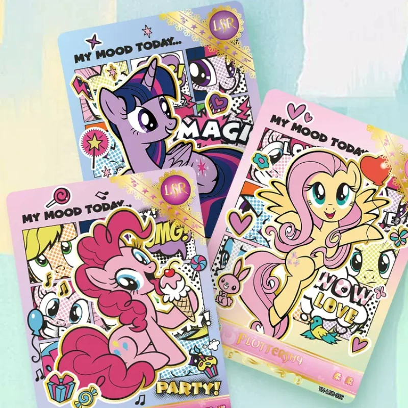 KAYOU Polly Pony Collection Cards New Anime Rare Album Collector\'s Edition Card Friendship Lasts Forever Sweetheart party Toys