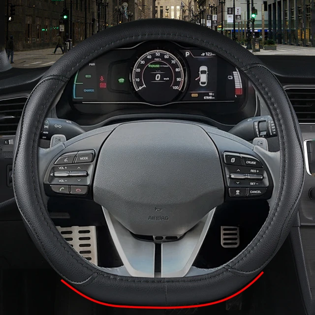 D Type Car Steering Wheel Cover Wrap for Hyundai Ioniq 2016 2023 2024 37 38CM Steering Wheel AliExpress 34