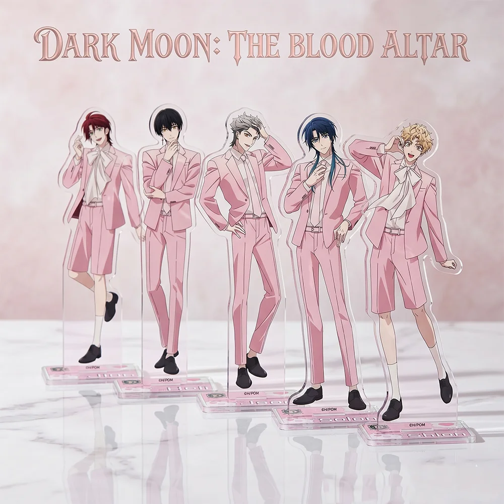 Anime DARK MOON THE BLOOD ALTAR Heli Solon new style 15CM Acrylic Stand keychain Figure Display Cosplay peripheral Collect gifts