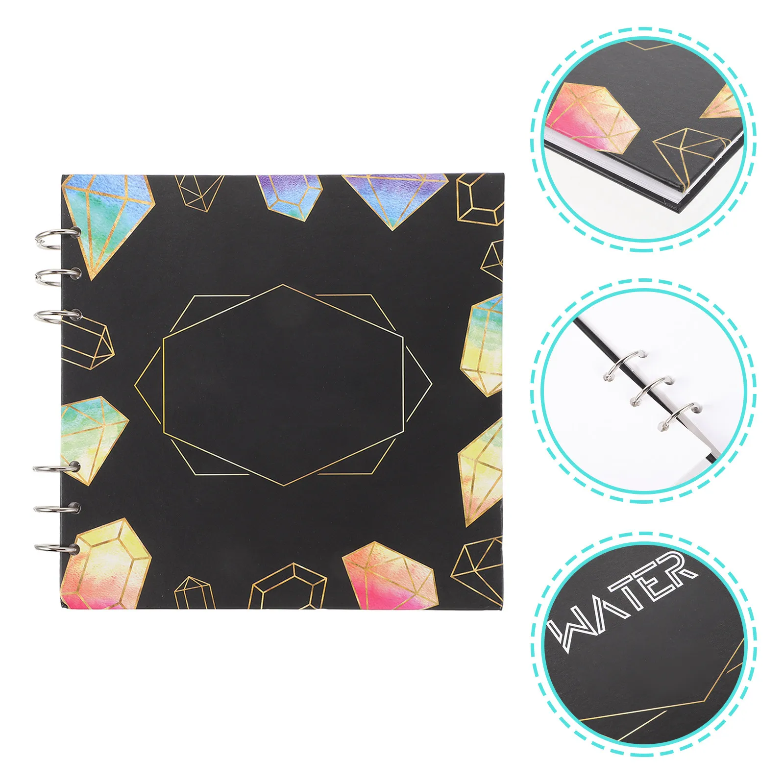 Watercolor Sketchbook 120gsm Acid-Free Thick Paper, Portable Compact Art Notebook for Drawing & Painting