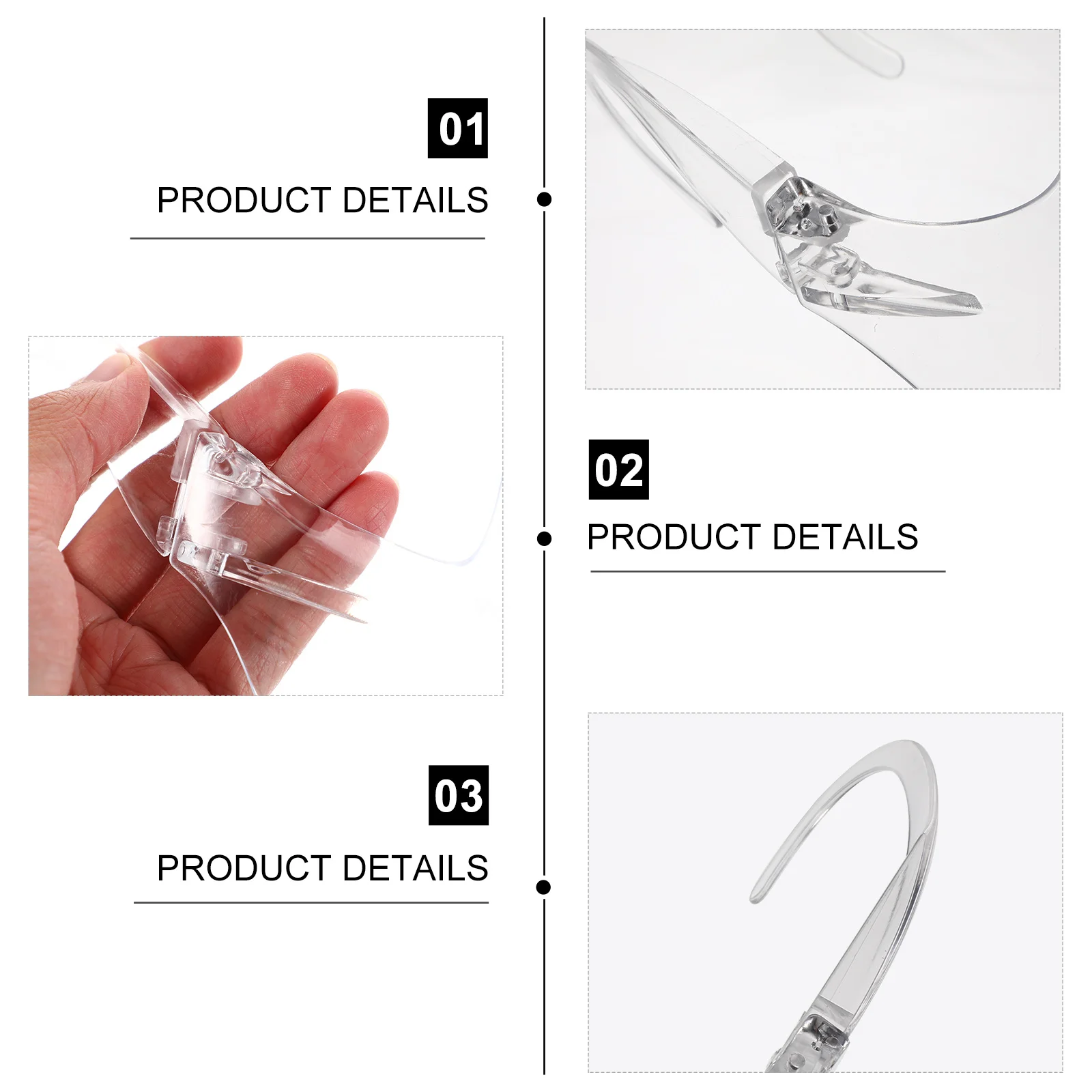 Cubierta facial duradera, ligera, de pequeño volumen, práctica máscara protectora, protector facial reutilizable para uso doméstico en viajes al aire libre