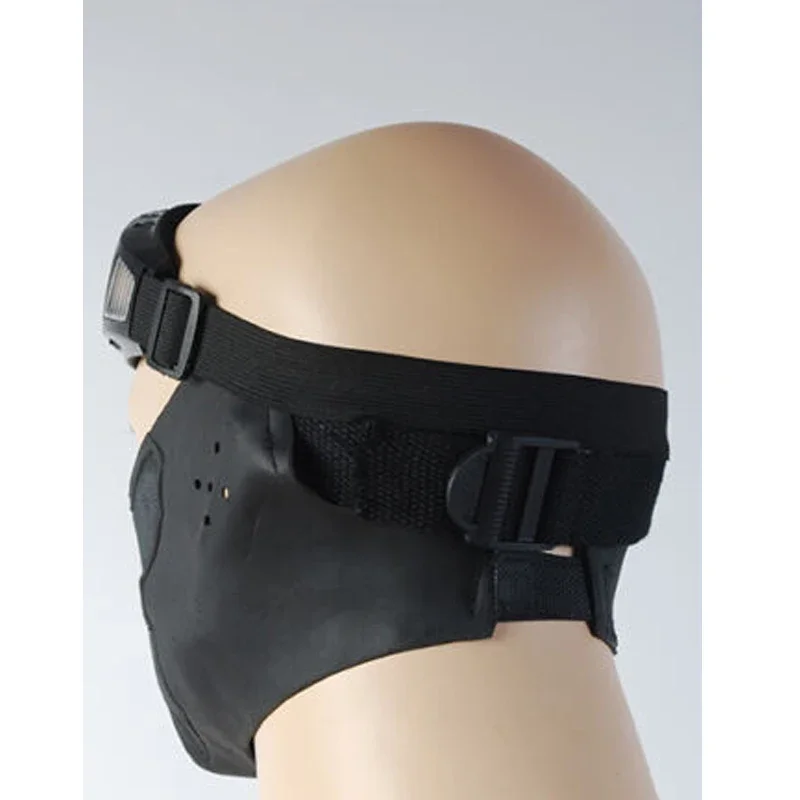 SN55Cosplay America 2 Maschera da soldato invernale James Buchanan Bucky Barnes Cosplay Maschera in lattice Costume di Halloween per adulto Carvina $ @ 1w