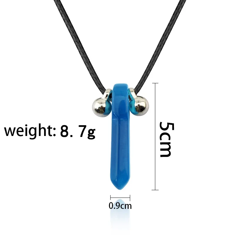 Akatsuki Red Cloud Alloy Pendant Necklace — product detail