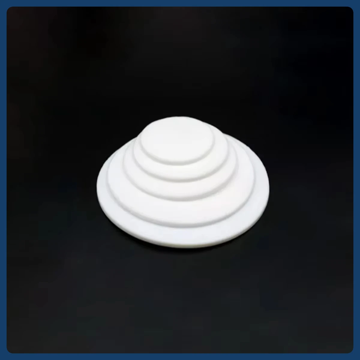 두께 0.5/1/1.5/2/3/4/5mm PTFE 솔리드 디스크/원형 가스켓/부식 방지 플라스틱 킹 블라인드 가스켓 직경 5-100mm