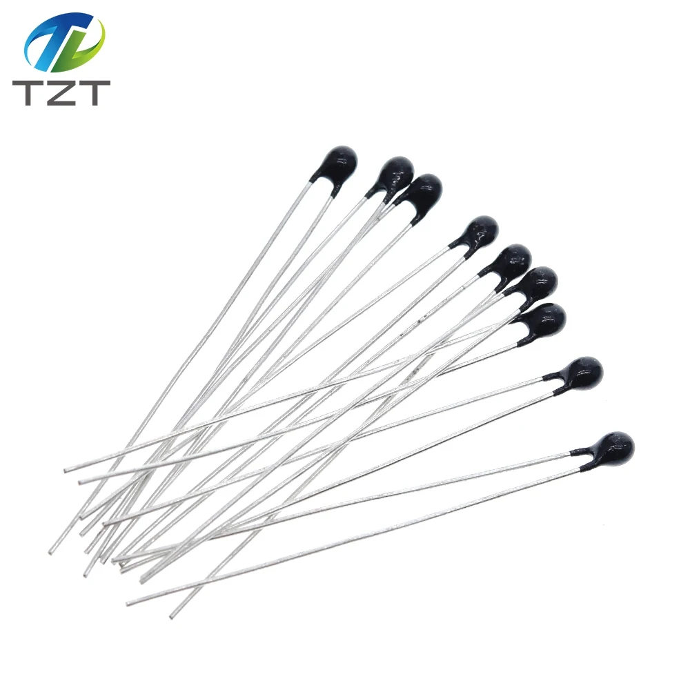 TZT 20PCS NTC Thermistor Thermal Resistor MF52 NTC-MF52AT 1K 2K 3K 4.7K 5K 10K 20K 47K 50K 100K 5% 3950B 1/2/3/4.7/K Ohm R image 6