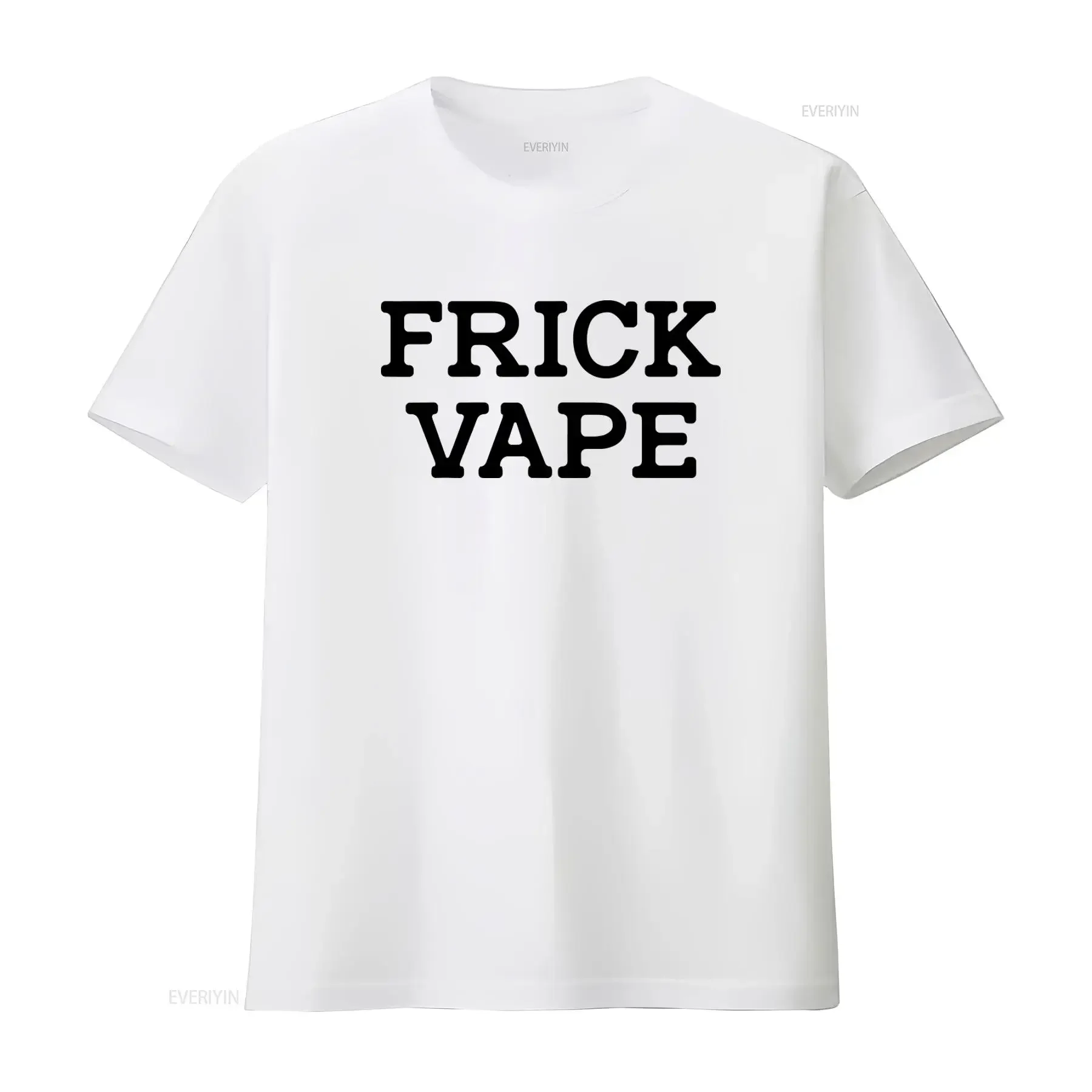 Camiseta Frick Vape con diseño elegante para entusiastas, estilo vintage, lavada, suave, transpirable, ropa gráfica de diseñador para hombre