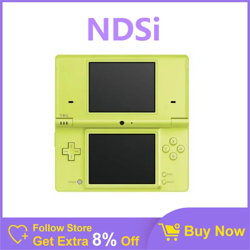 

Original Used For DSi Game Console For DSi Palm game With to configure R4+64GB memory card/ Including 7320 free games