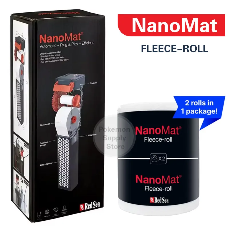 New Red Sea ReefMat NanoMat Fleece Roller Filter for Saltwater Aquariums