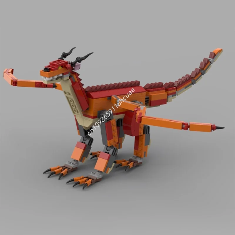 

365 шт. MOC Ex Queen Scarlet Wings Fire Модель Строительные блоки Строительная игрушка креативная идея Кирпич Дети Рождественские подарки День рождения