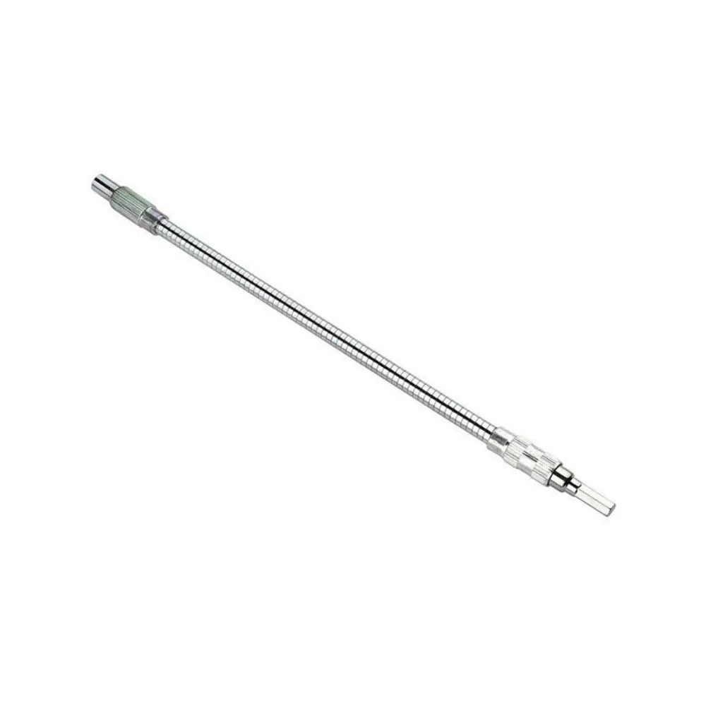 

Portable Flexible Shaft Bit Holder 1/4 Hex Universal Screwdriver Extend Rod Multiple Angles 150-400mm Bit Connecting Rod