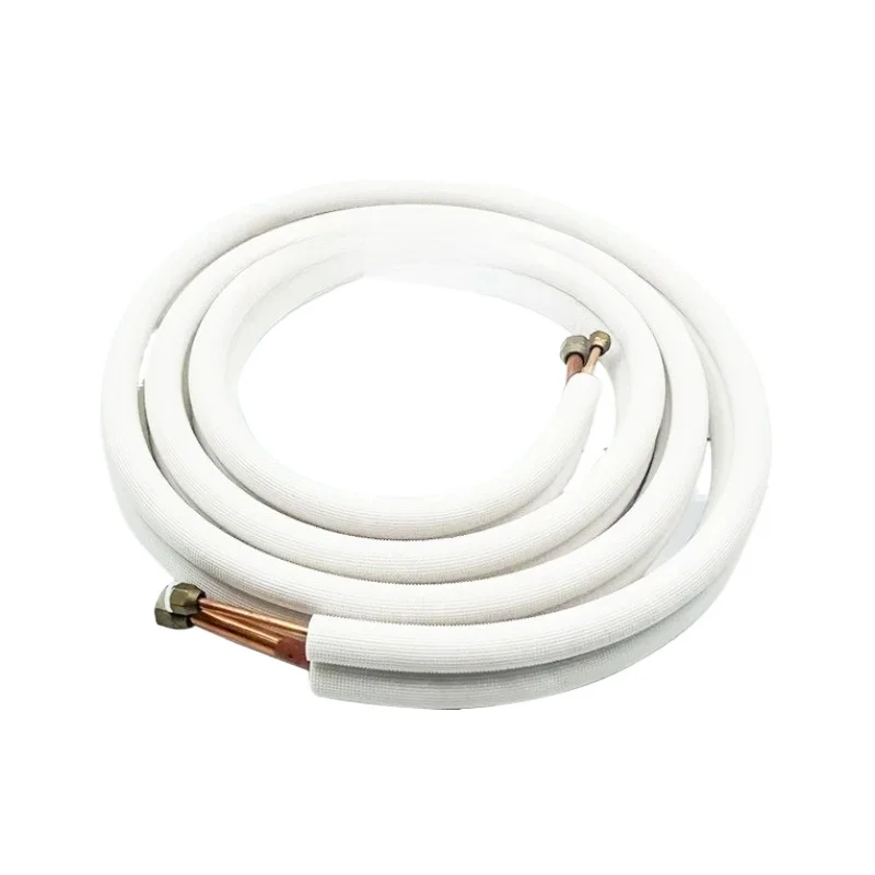 R410 air conditioner aluminum pipe thickened pipe R32 air conditioner copper and aluminum connecting finished product universal