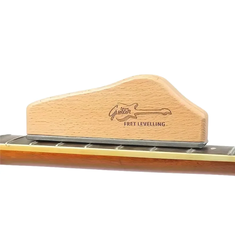 

【Hot Cake】Guitar Fret Levelling File String Leveling File Instrument Maintenance Tool Dark Wood