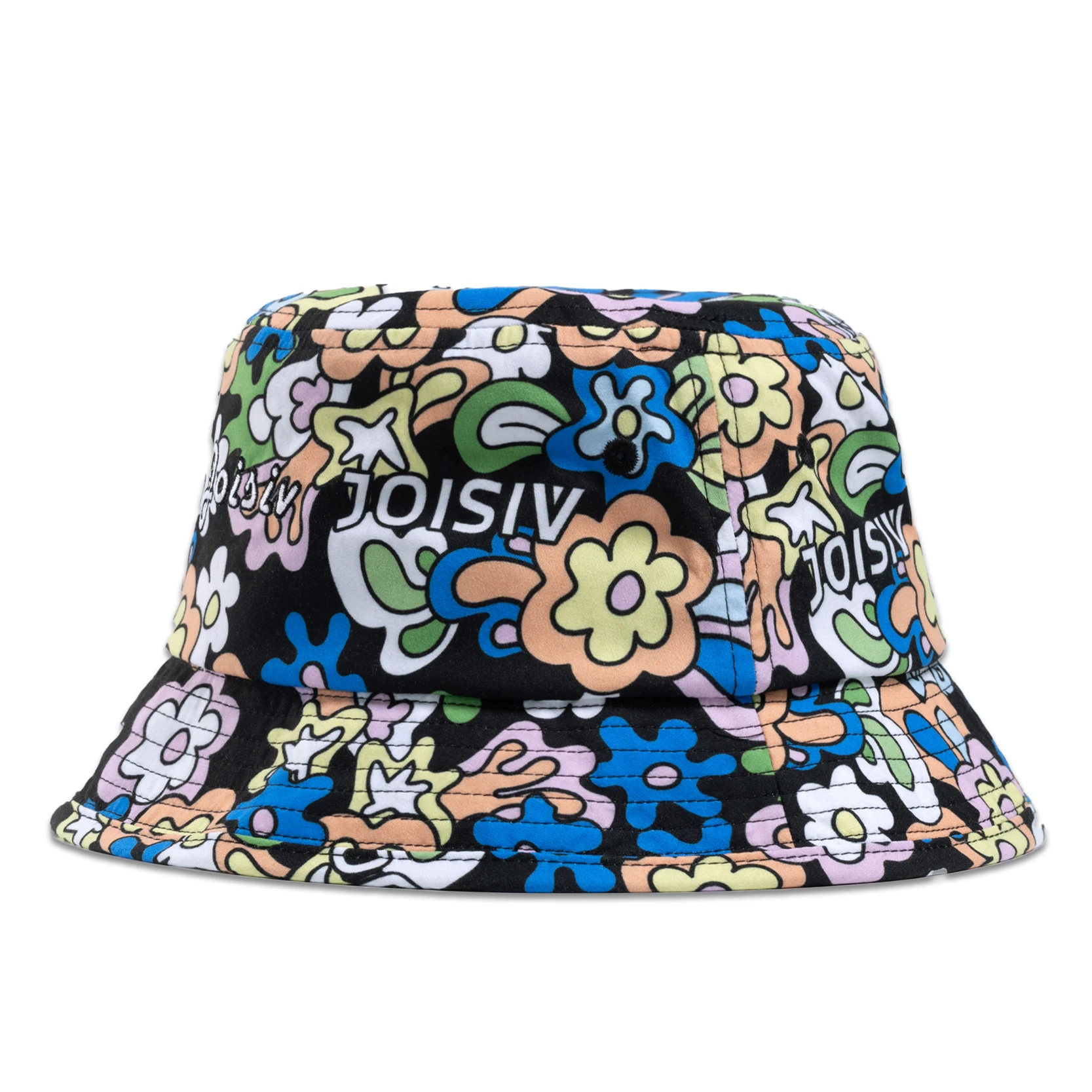 JOISIV New Fashion Printed Casual Bucket Hat, Unisex, Lightweight Breathable Cotton, Ideal for Outdoor Travel, Camping & Leisure