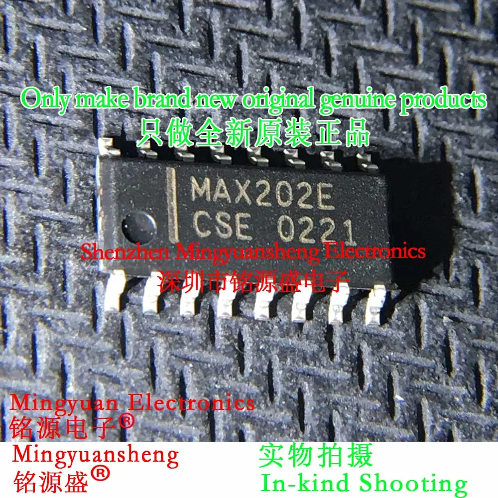 

Mingyuan Sheng Brand New Original Genuine Max202Ecse+T Max202Ecse+ Max202Ecse Max202E Max202 Package Sop16 Rs-232 Interface Ic Chip