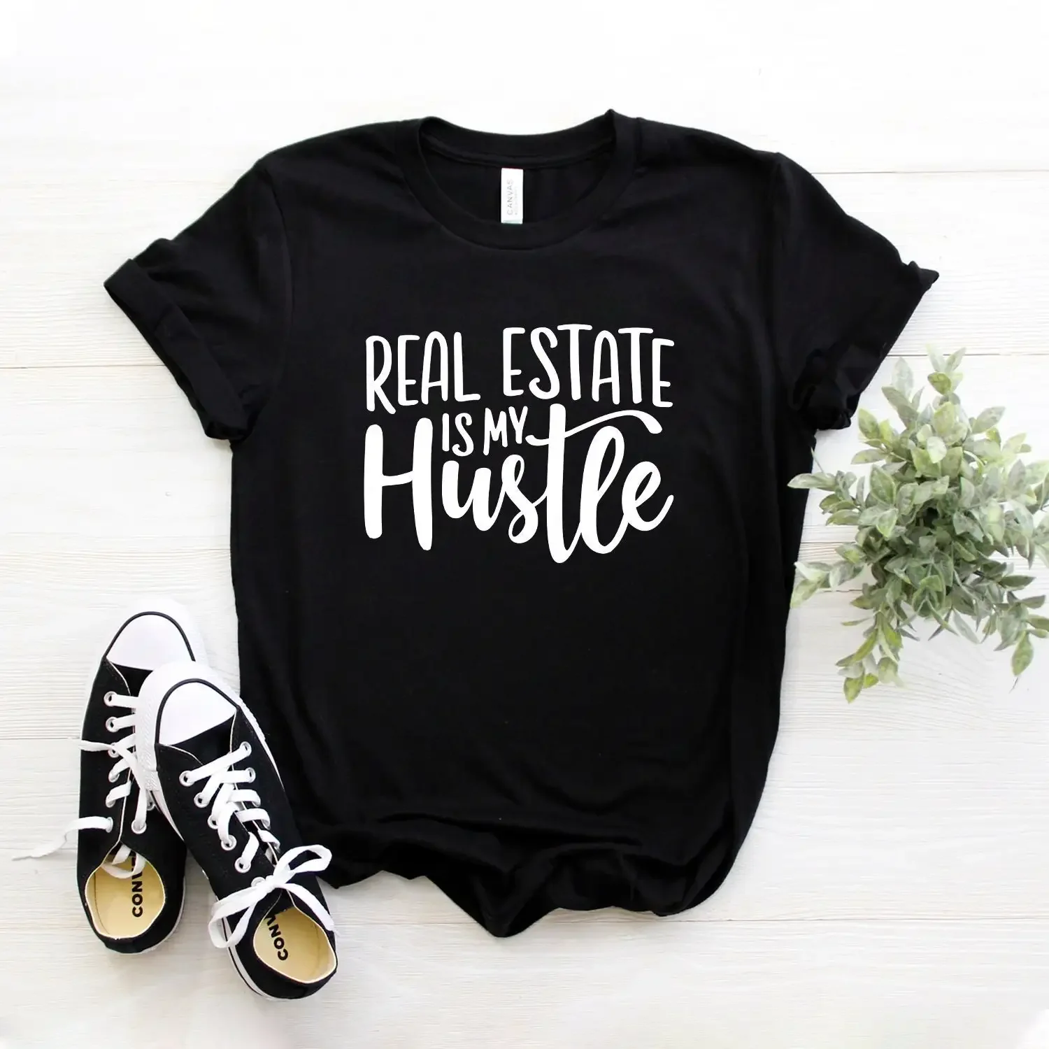 Real Estate Realtor T Shirt Agent Is My Hustle Softstyle