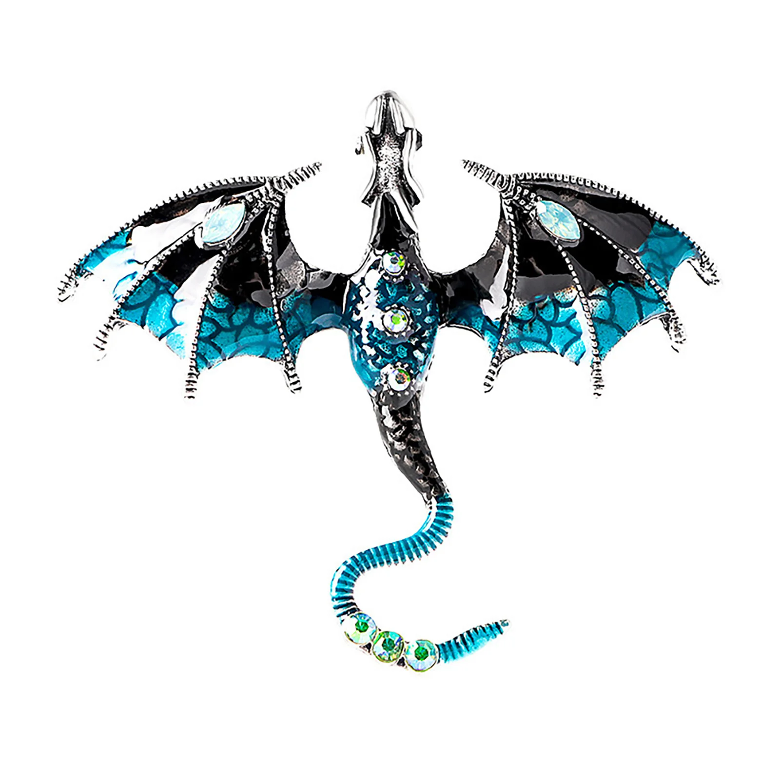 Flying Dragon Brosche Damen Herren Kleidung Abzeichen Schmuck Accessoires Kinder Party Geschenk – Detail 8