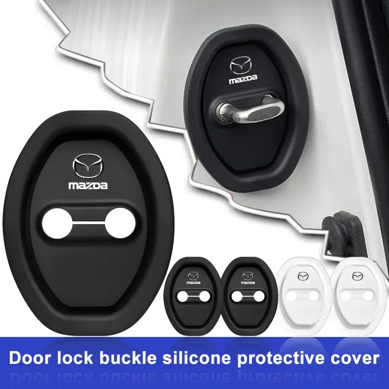 

Auto Door Lock Stopper Protection Cap Accessories for Mazda Axela Atenza CX-5 CX5 CX30