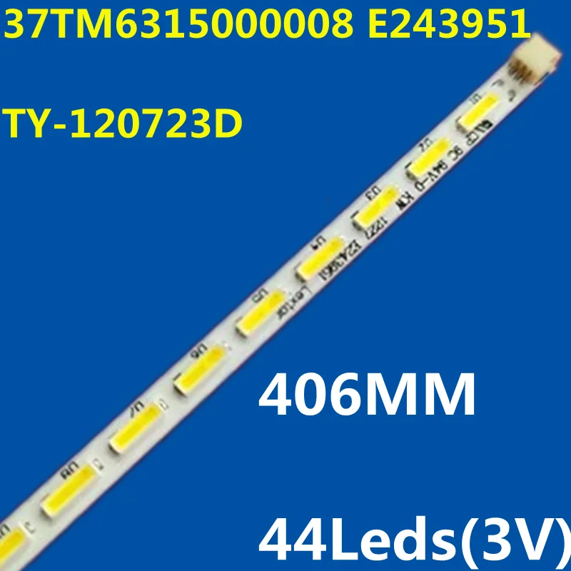 Tira de luces LED de piezas, accesorio para televisor, 37TM6315000008 TY-120723D, para LED32C700B L32E5020E LE32D99 LE32G7500C LE32A370 LE32A10 MT3151A05-1/2, 10 unidades