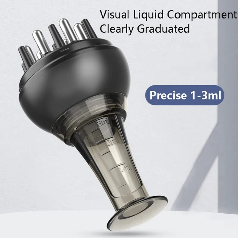 Scalp Medicine Liquid Applicator Scalp Applicator Massaging Comb For Hair Treatment Growth Applicator Durable -A