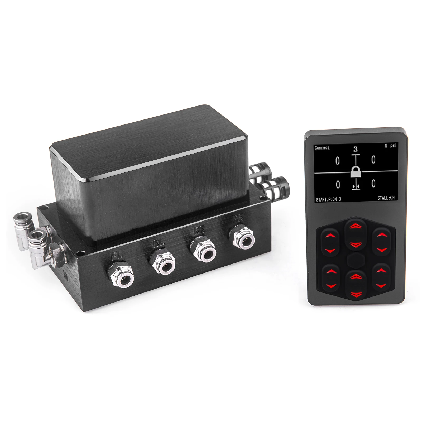 

Universal Multifunction Air Ride Suspension Air Suspension Control Management for Benz Audi Lexus Honda Air Lift Kit