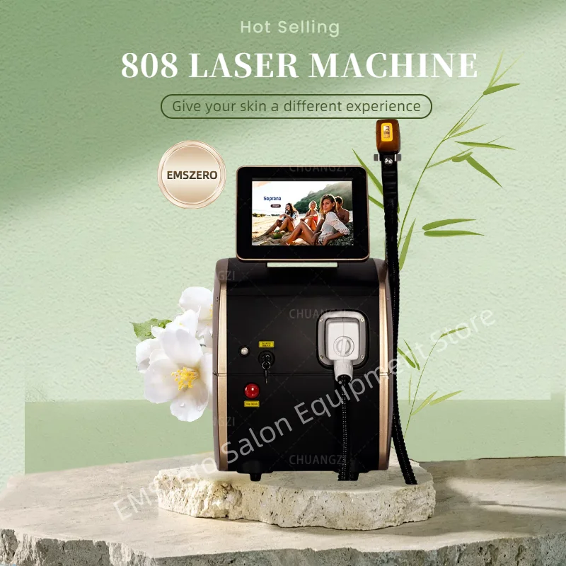 Professional 3000W High Power 755nm 808nm 1064nm Diode Laser Hair Removal Machine lce Titanium Painless Epilator For Salon