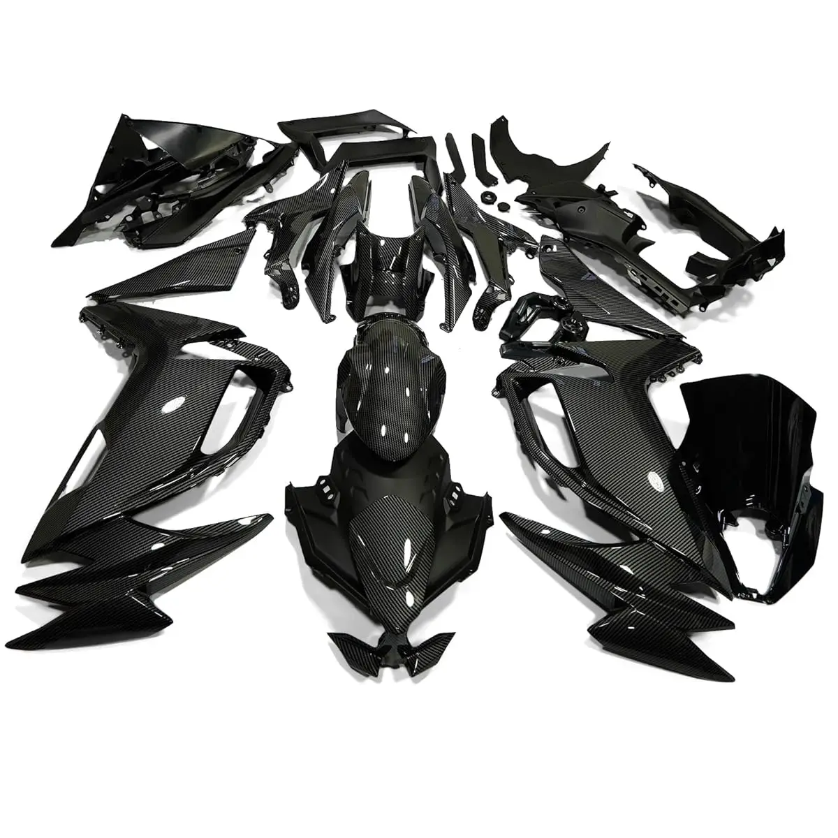 

Motorcycle Fairing for Ninja 650 2020-2024 EX650 Motorcycle 100% Real Carbon Fiber Body Kit