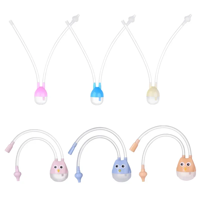 Mouth Suction Nasal Aspirator for Newborn Baby Nasal Mucus Remover for Infant Children Snot Cleaner Baby Care Supplies