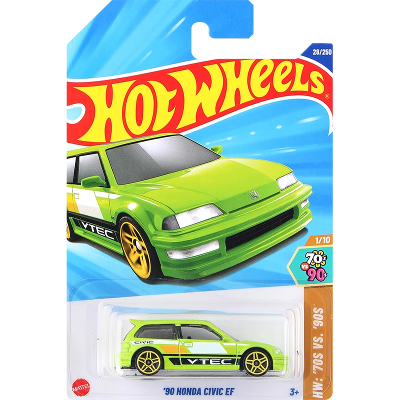 

Игрушечная машинка Hot Wheels 1:64, суперкар Hotwheels Honda Civic EF90 и другие игрушки для мальчиков, подарки на день рождения