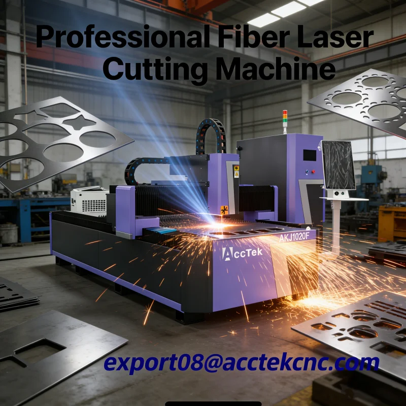 

AccTek 1000*2000mm Fiber Laser Cutting Machine CNC Metal Cutter Automatic For Industrial Steel Iron Aluminum Plate Processing