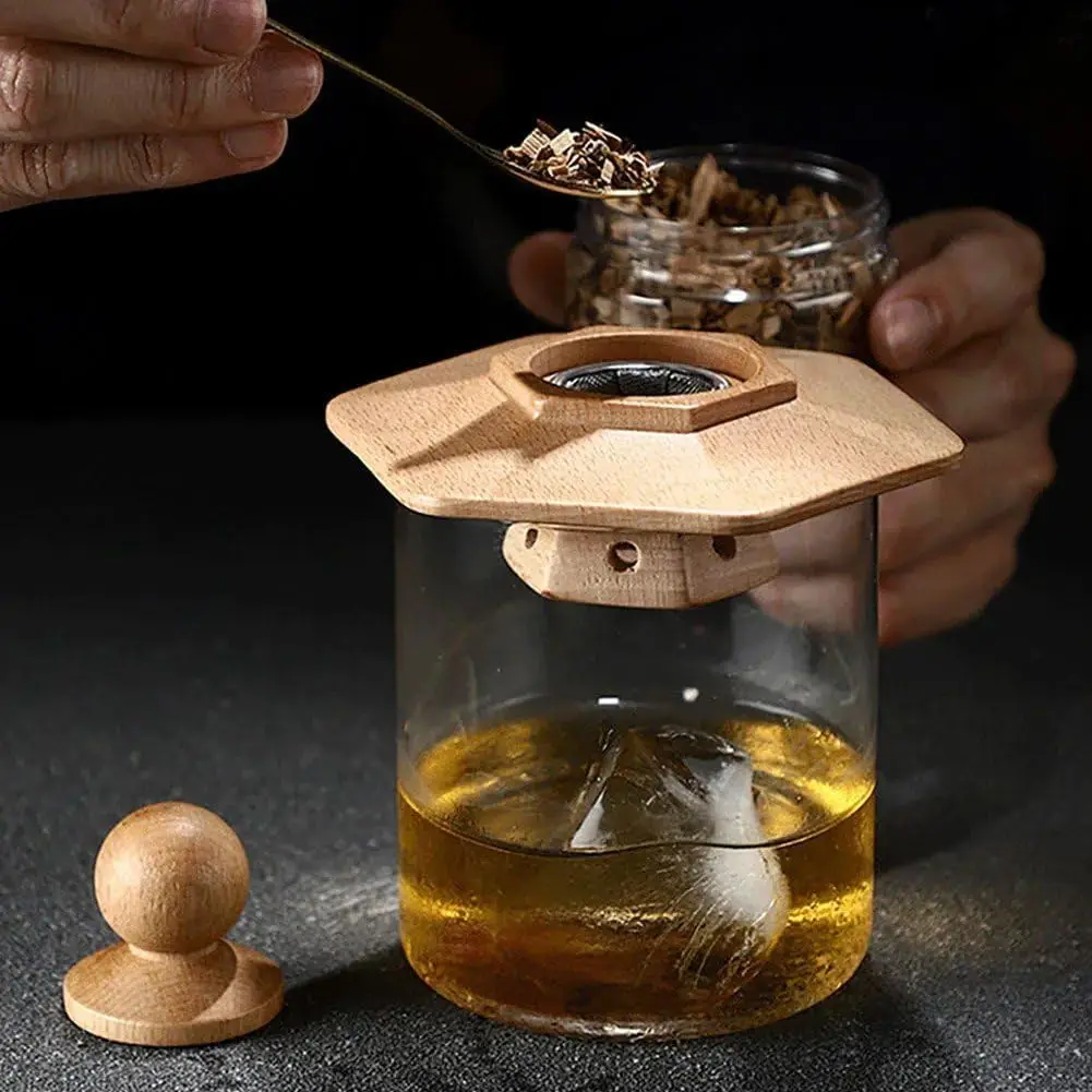 Cocktail Smoking Kit Whisky Old Fashioned Drink Smoker With Torch Bar Accessories Flavoured Drinks Bourbon Lover Wood Chips Men