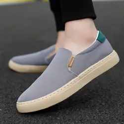 Man Shoe Lightweight Sneakers Slip-on Canvas Summer Casual Shoes for Men High Quality Fashion Luxury Sale Shipping Free Retro