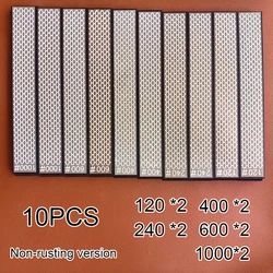 [10PCs] Diamond Stones Grinding Blade Multi-Purpose Outdoor Sharpener Fixed Angle Sharpener Dedicated to Making Correction Stone