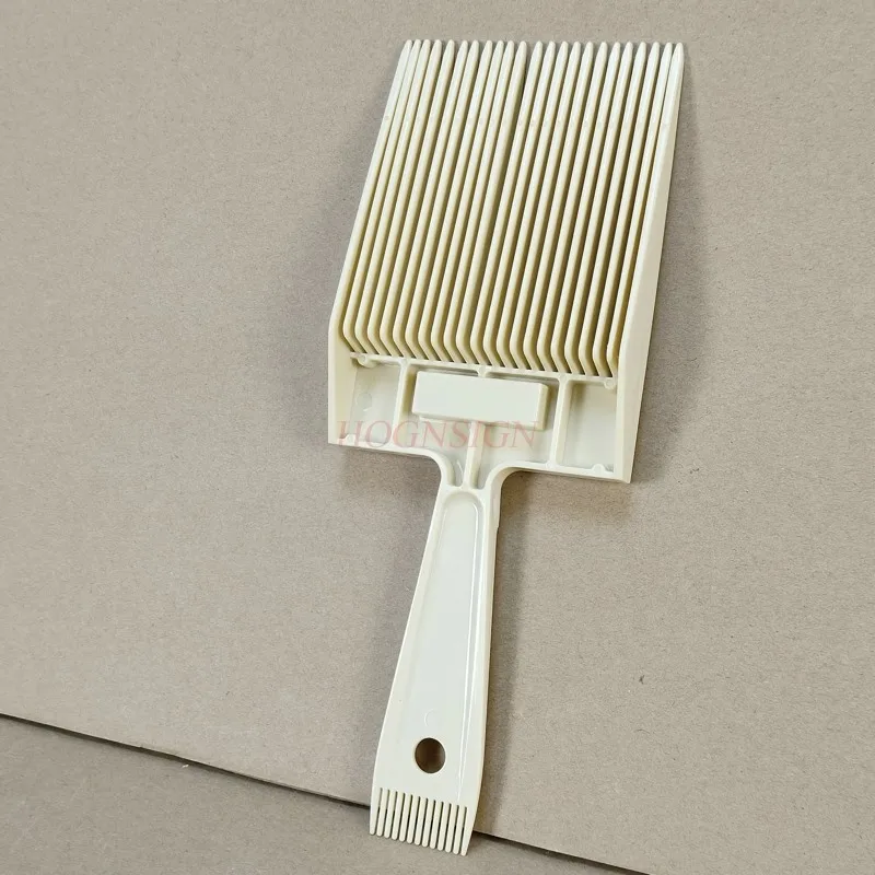 hair cutting comb Professional flat head comb oil head clipper comb leveler shovel comb cut hair push side comb male inch head