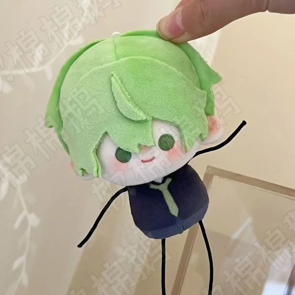 

SAPPHIRE10CM BERYL AND Anime Kawaii Cosplay Stick Man Print Body Mini Plush Stuffed Plushie Pendant Cute Doll Toys