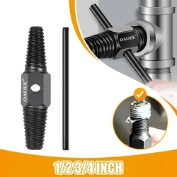 Double Head Screw Extractor Pipe Broken Screws Drill Bits Remover Multifunctional Hex Connector Valve Tap Bolt Remover Tools