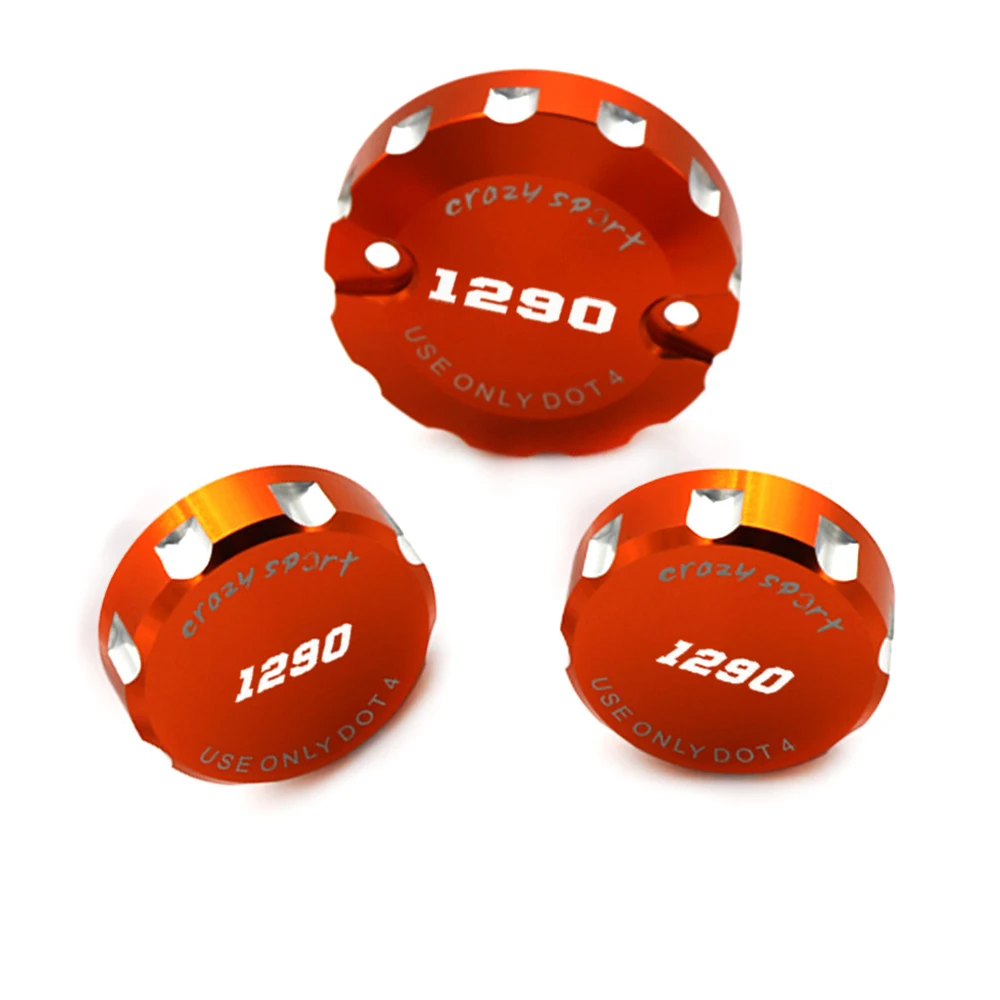 Front Rear Brake Clutch Fluid Reservoir Cover For KTM 1290 SUPER DUKE SUPERDUKE GT R 15-24 Motorcycle Accessories Cap
