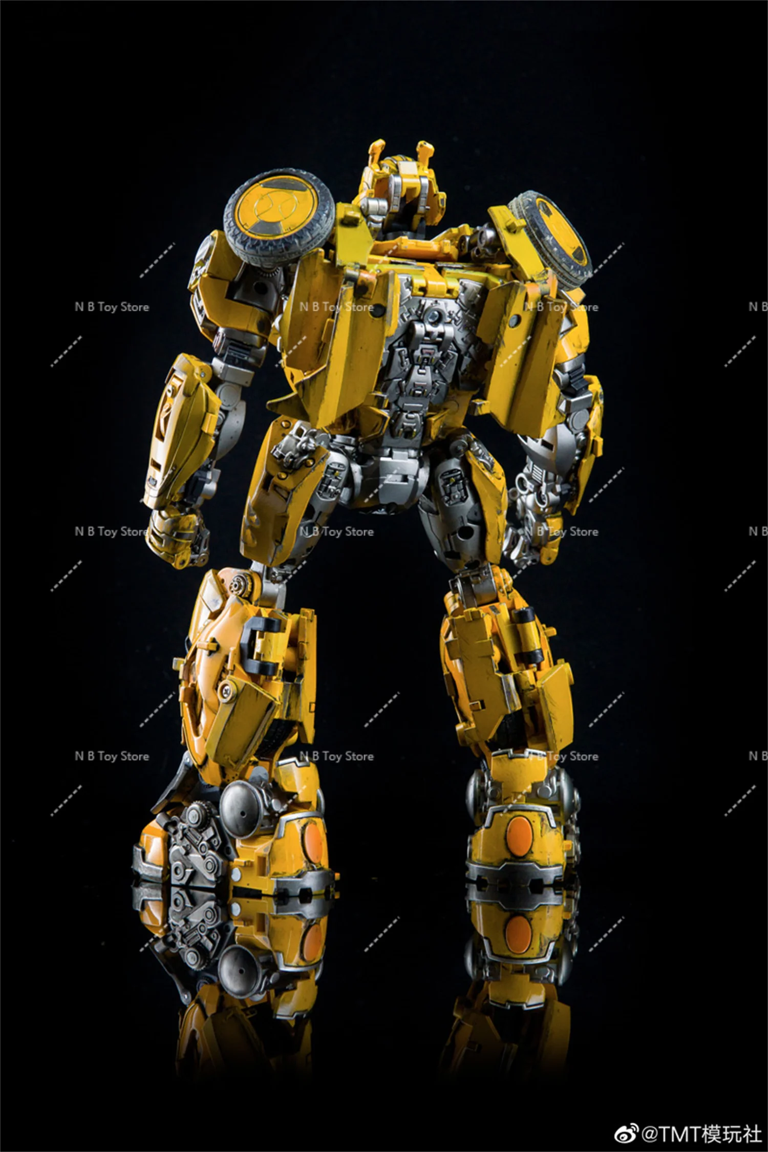 Figura de ação transformável TMT TMT-01, TMT01, revestimento de danos à batalha de abelha, proporção 3A, robô coletar presentes