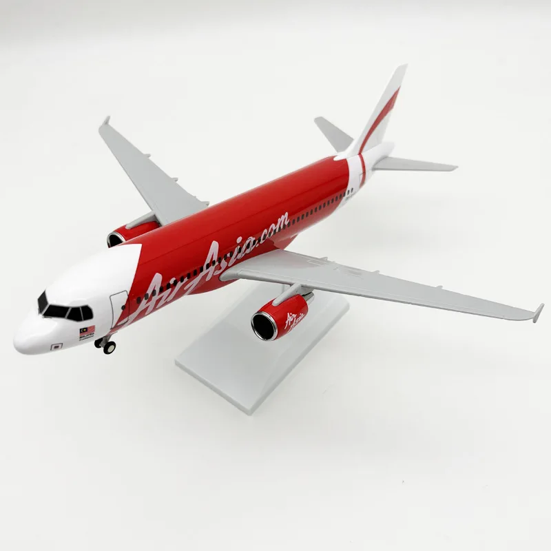 30cm 1/240 Scale Asia Airways A320 Collection Airplanes Diecast Airplane Model with Landing Gear Wheel For Home Decoration