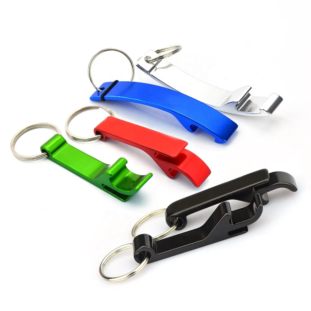 Custom Bottle Opener Keychain for Men, Metal Keyring, Light Key Chain, High Quality