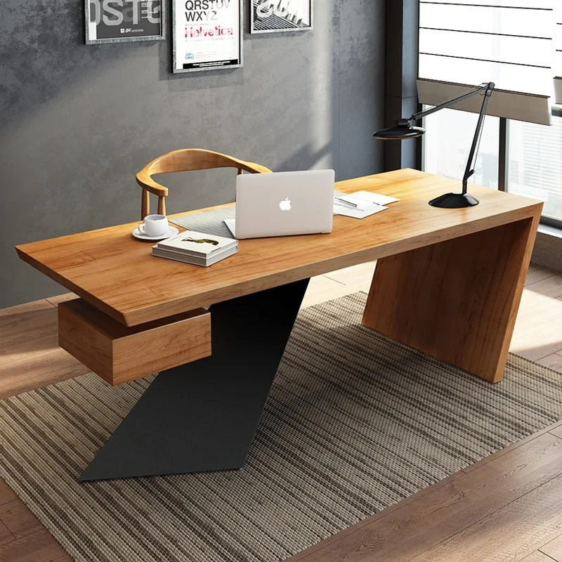 Conference table Computer table Solid wood Small coffee table Solid wood desk Rectangle