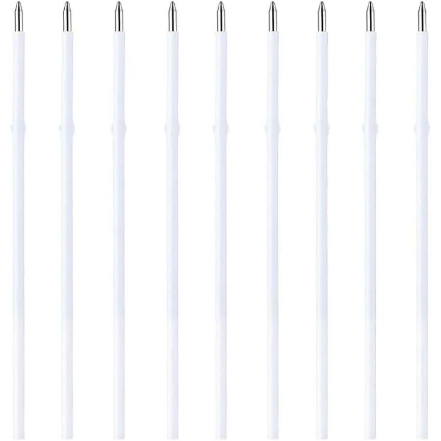 

20 pcs 1mm Blue Color Replaceable Ballpoint Pen Refill School Office Supplies 4.2 inch
