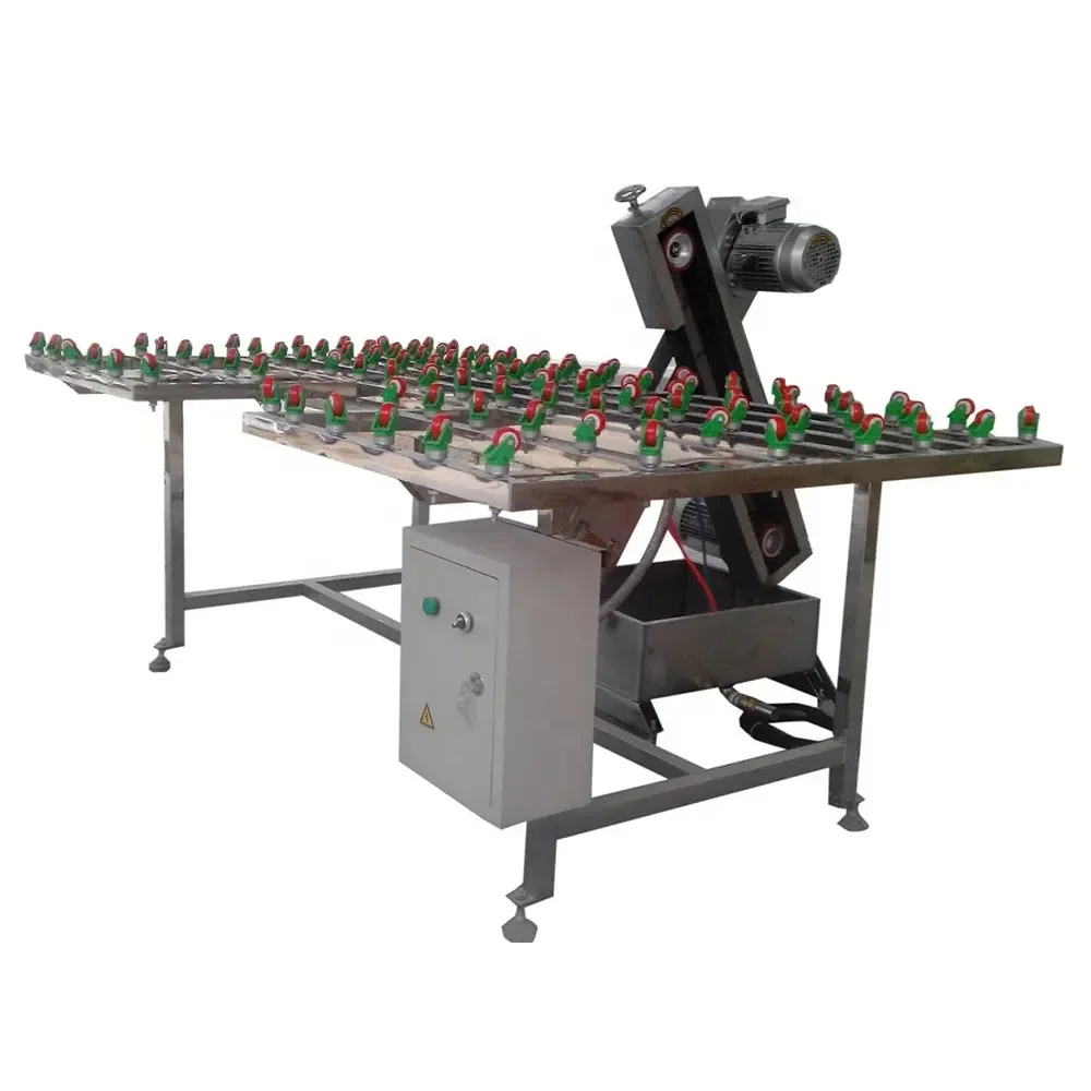 Cross Belt Glass Edging Polishing Machine with Water Inje-ction for Home Improvement